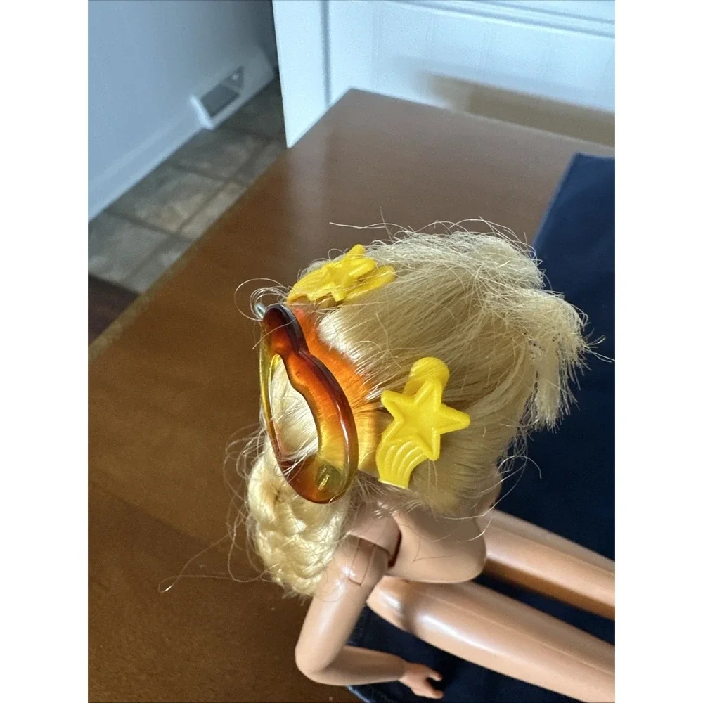 1979 Vintage Beauty Secrets‎ Barbie Doll In Pink Articulated Shrugging Works